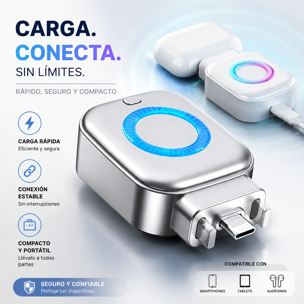 Cargador Inteligente 140W