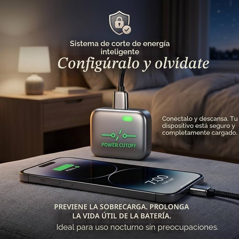 Cargador Inteligente 140W